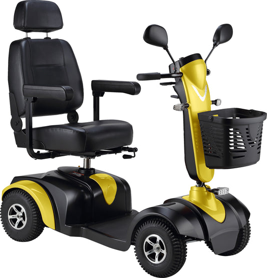 Merits Eco 745 4- Wheel Scooter Yellow
