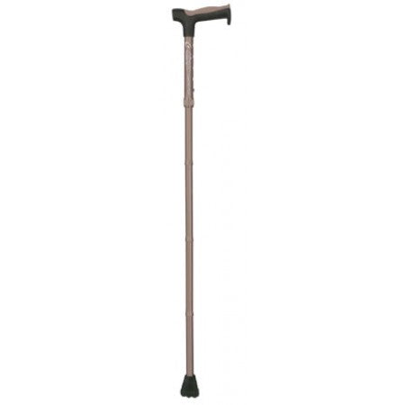 Airgo Comfort Plus Folding Walking Stick with TPR Handle Coral