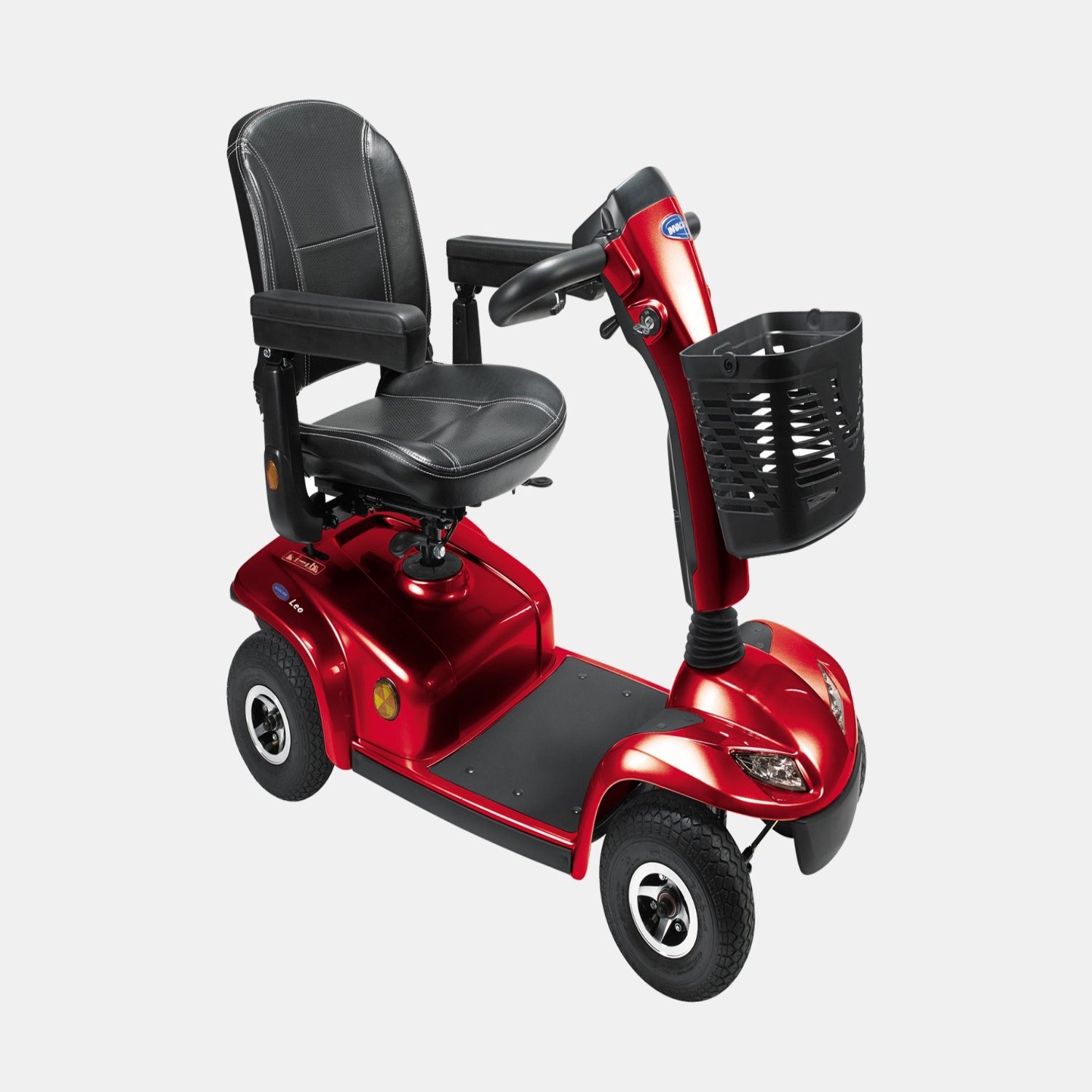 Leo 4 Wheel Scooter Red
