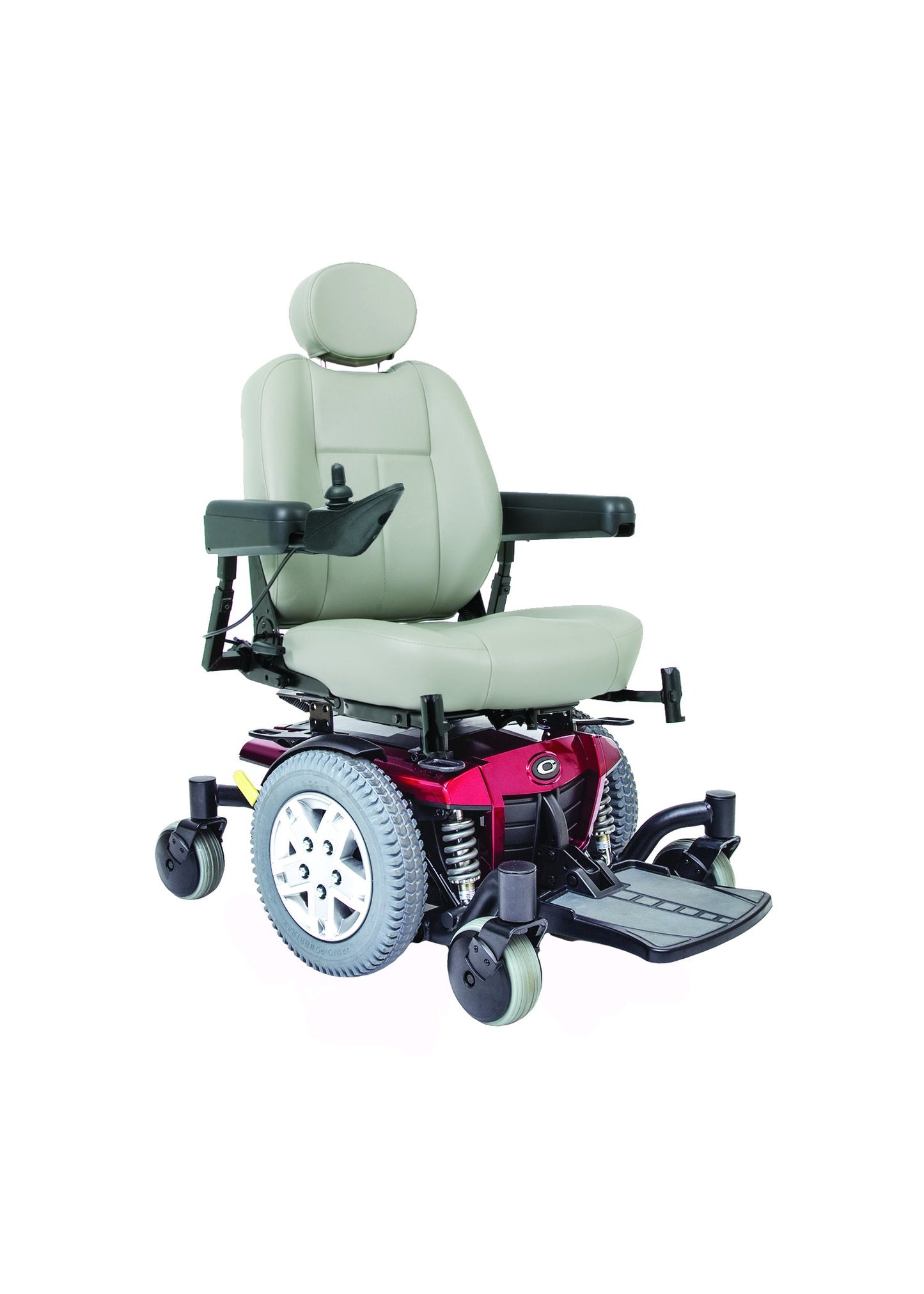 Pride Jazzy 623 Mid Wheel Drive Electric Wheelchair - Black Seat