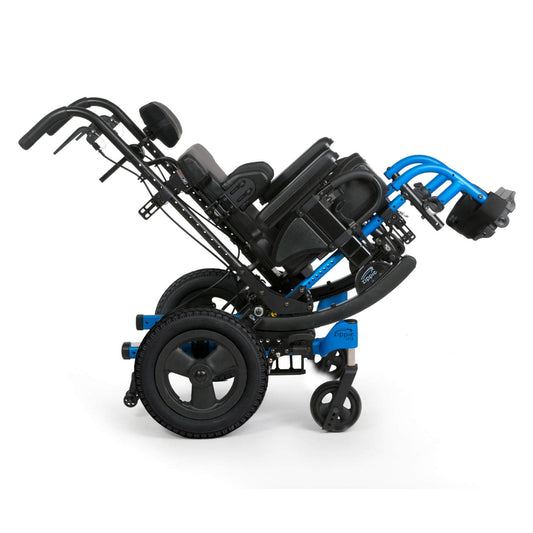 Zippie IRIS Folding Tilt in Space wheelchair with True Fit Growth kit