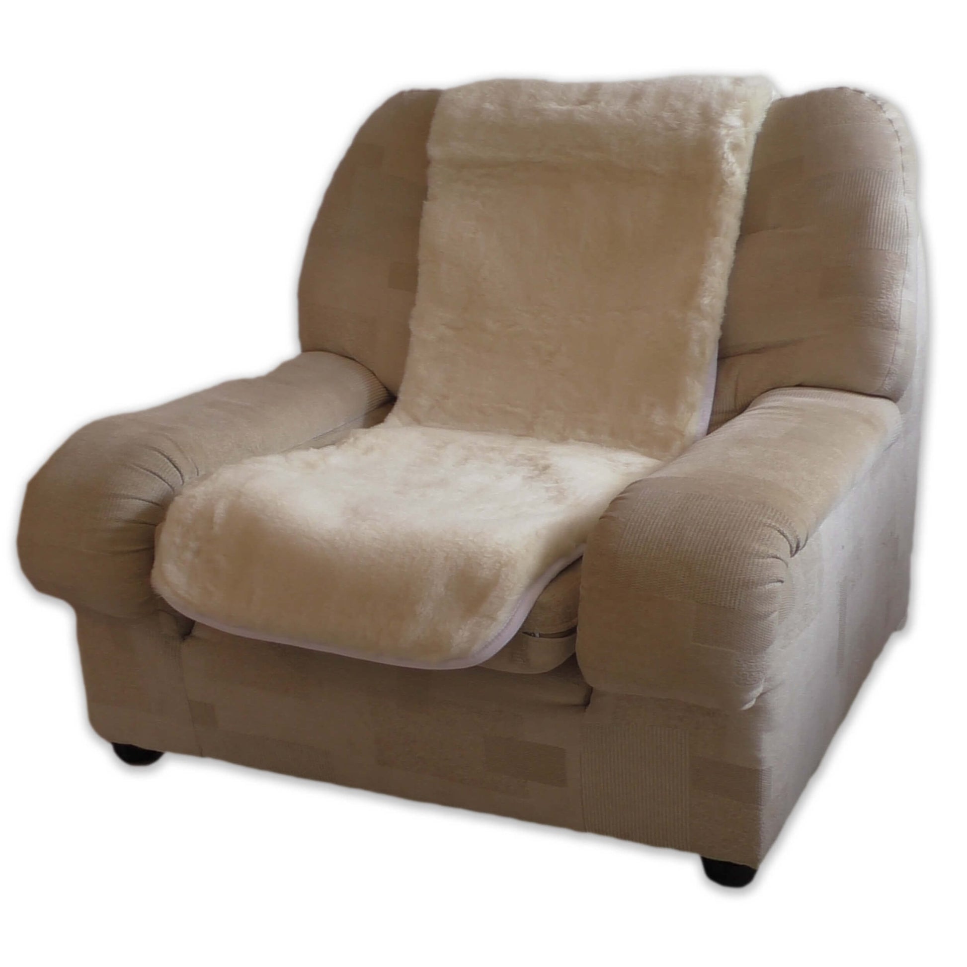 Shear Comfort Regal Day Chair Overlay - White
