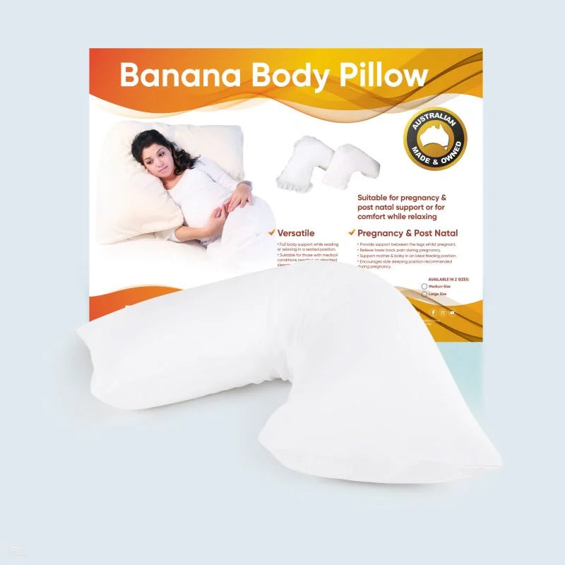 Banana Pillow Large (without Slip) - 'U' Shaped Body Pillow