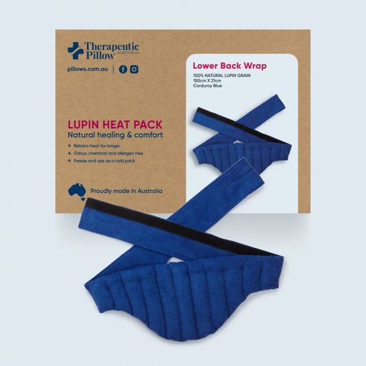 Natural Lupin Lower Back / Hip Belt - Blue
