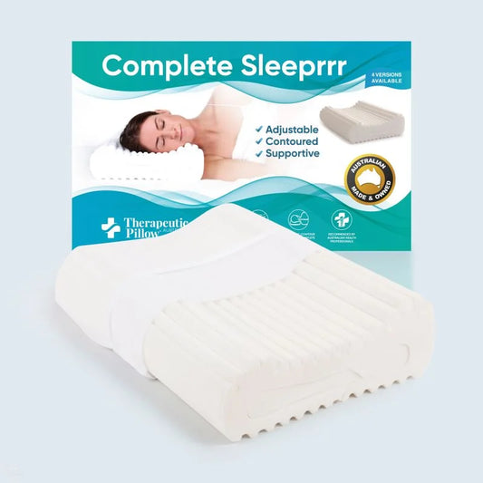 Complete Sleeprrr Original - Adjustable Memory Foam Pillow - Soft Version - White