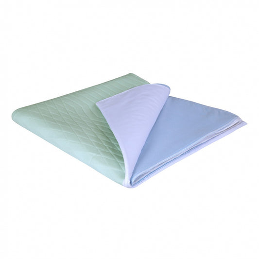 Crystal Boss 40 Reusable Bed Pad with Wings Queen Bed