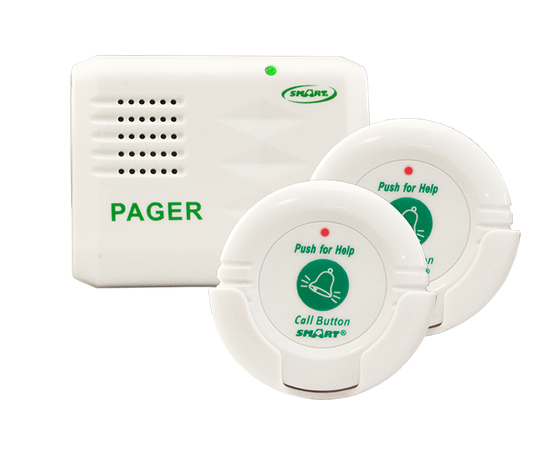 Smart Caregiver Alarms SC2 Call Buttons & Pager Kit