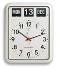 Jadco Analogue Calendar Clock with Automatic Calendar includes Batteries