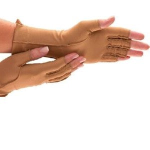 Isotoner Glove Open Finger - Medium