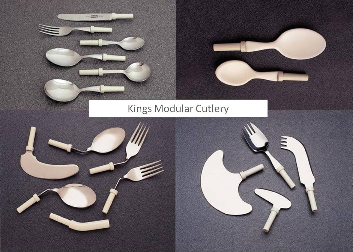 Kings Angled Cutlery Spoon Left