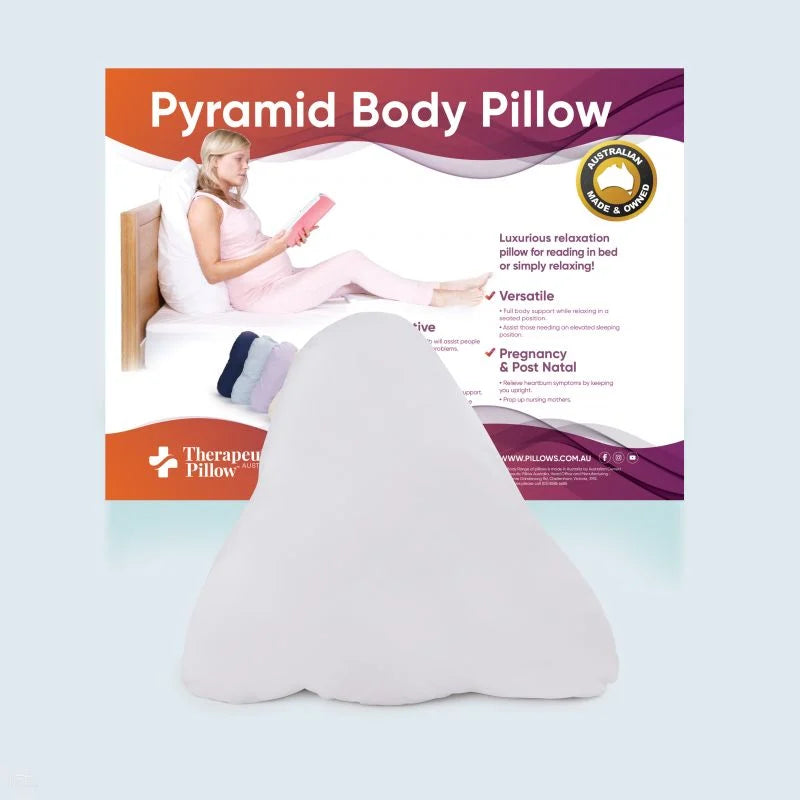 Pyramid Pillow - Large Body Pillow with Cover