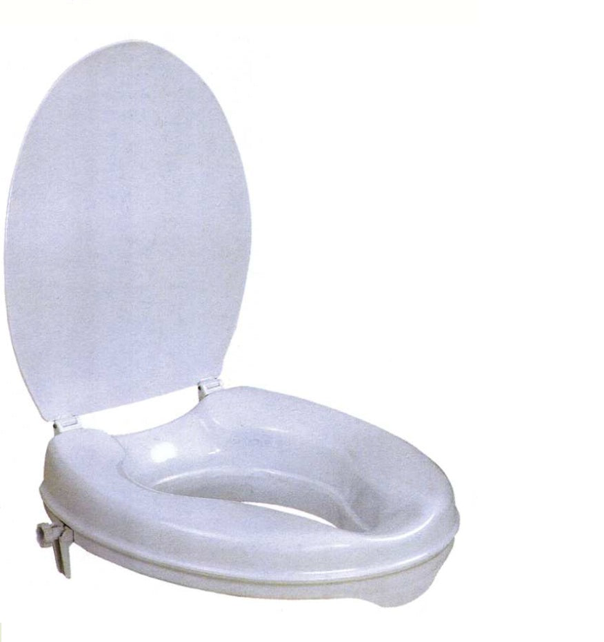 Toilet Seat Raiser with Lid Fisher Lane Mobility Australia