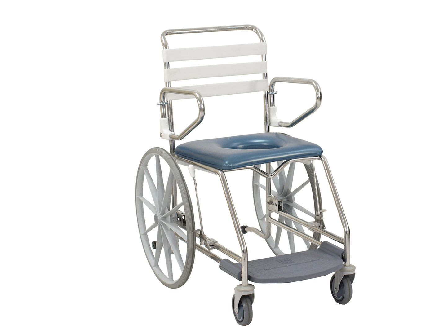 KCare KA123S Self Propelled Transporter Commode Weight Bearing Footrest