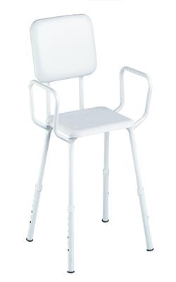 Shower Stool with Backrest