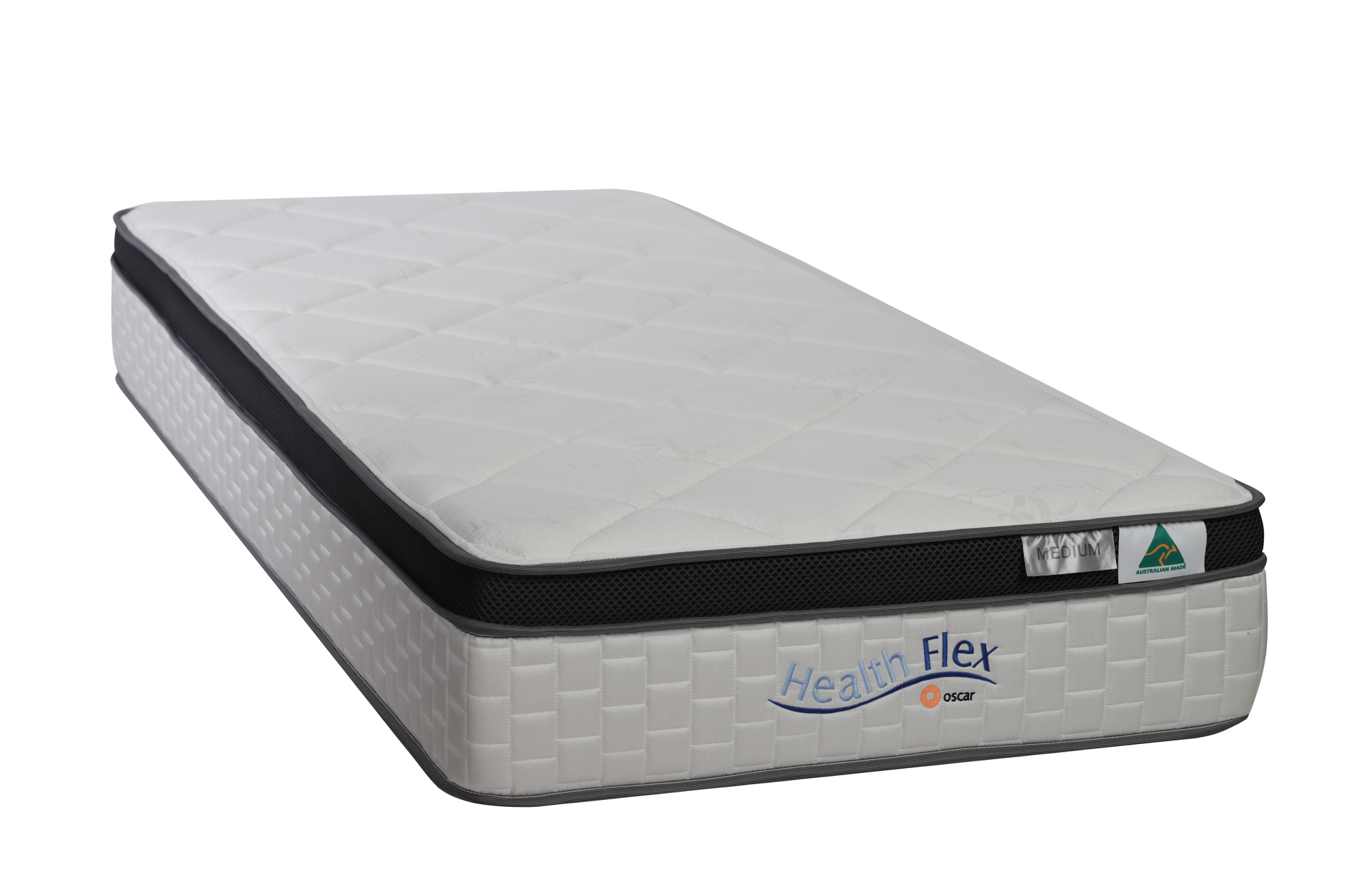 Rest Easy Mattress HealthFlex Preserve Firm with Side Walls - King Single (106x203cm)
