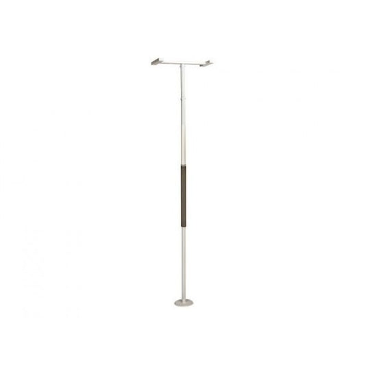 Stander Straight Floor to Ceiling Security Pole - White