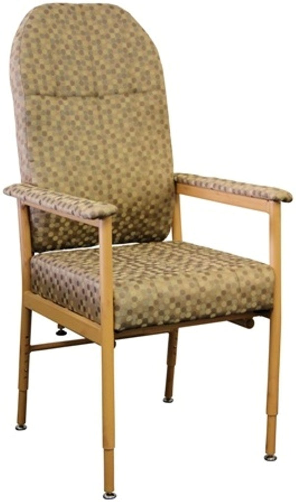 Murray Bridge Chair High Back Coffee Dot