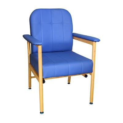 Murray Bridge Chair Low Back Blue Vinyl