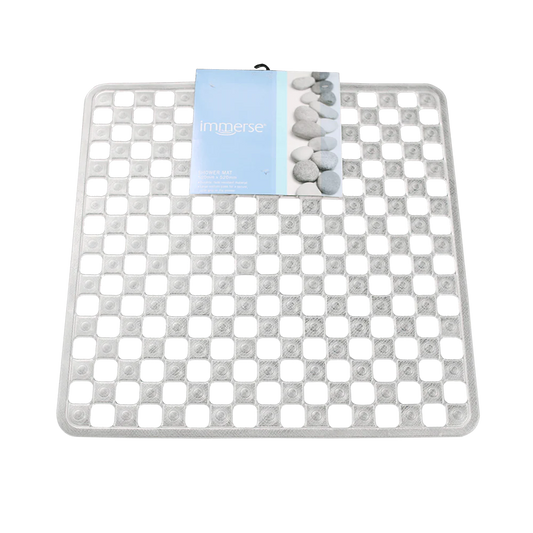 Shower Mat Clear - 52cm x 52cm