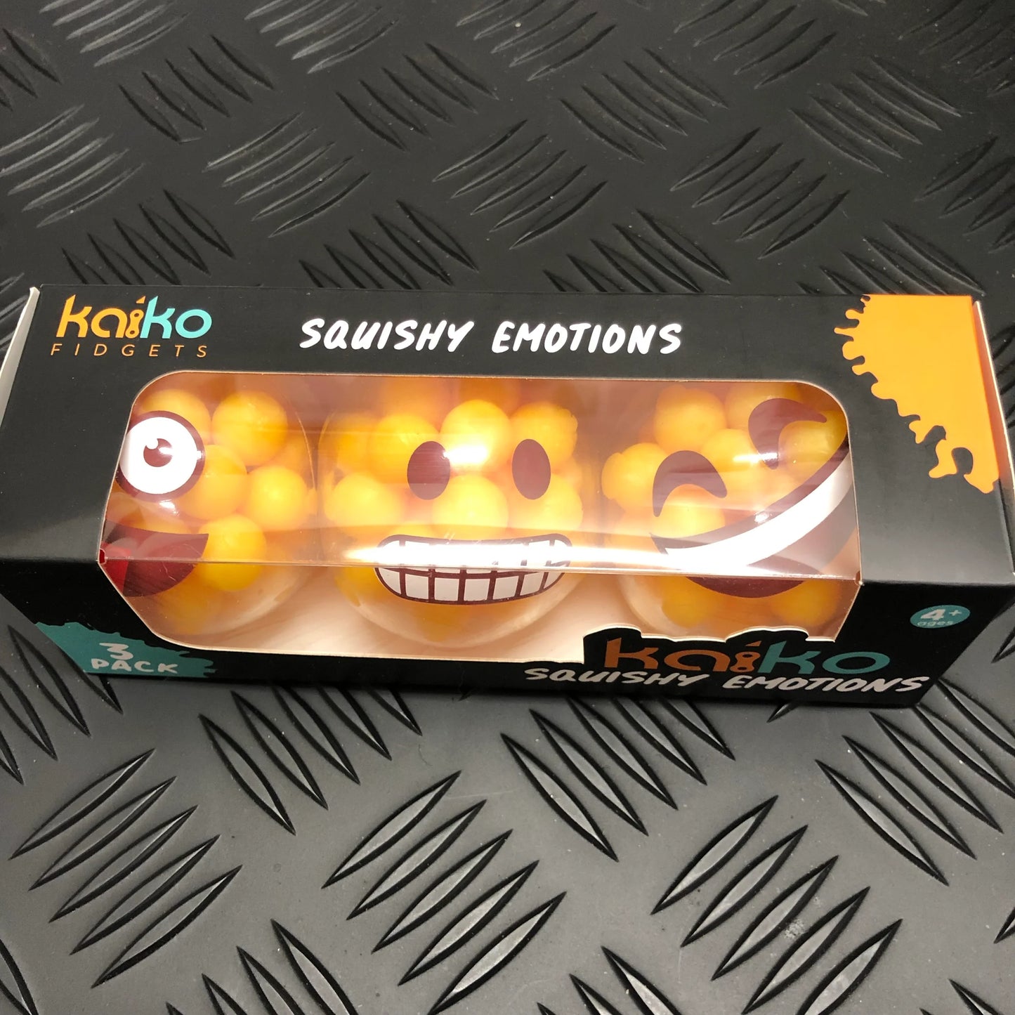 Kaiko Squishy Emotions - 3 pack of Firm Resistance Stress Balls